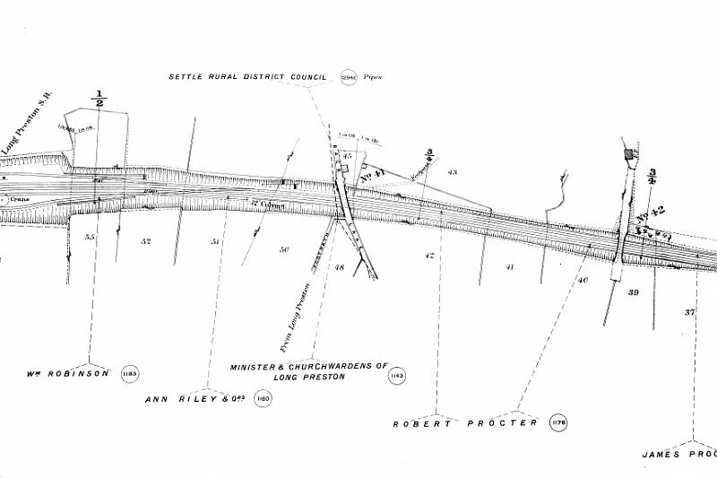 DS-B TP-B2.jpg - Long Preston Track Plan - Bridge at Back Lane.